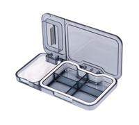 Beaupretty coupe-pilule trancheuse pilulier Organisateur de mini pilule organisatrice Organisateur de cas de pilule PC Gris Couleur