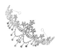 Beaupretty Couronne De Cristal Diadème De Mariage Bandeau Pour Mariée Bijoux De Mariage Couronne De Reine Diadème Fête De Bal De Reine Princesse Lune