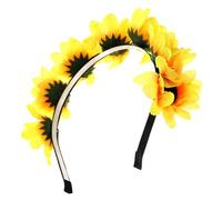 Beaupretty Couronne de Fleurs Hawaïenne pour Cheveux Tête Floral Décoratif Chic Accessoire Festival et Mariage Diadème Confort Durable pour Fête et Photo