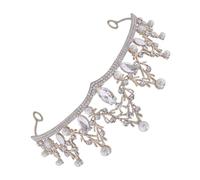 Beaupretty Couronne de Mariage Rhinestones Diadème Chic et Éblouissant Accessoire de Mariée pour Anniversaire Style Baroque Élégance et Luxe