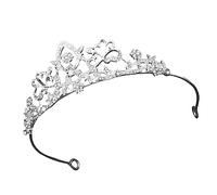 Beaupretty Couronne De Mariée Avec Accessoire De Décoration De Cheveux Pour Robe De Mariée