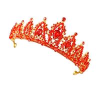 Beaupretty Couronne de Mariée Cristal Coiffe Ornée de Strass Tiare pour Cérémonie Accessoire de Décoration pour Mariage