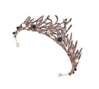 Beaupretty Couronne de Mariée Élégante Coiffe Décorative pour Cheveux Couronne de Mariage Rétro
