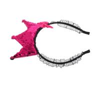 Beaupretty Couronne Élégante Accessoire De Cheveux Dentelle -tête De Mariage Pour Femme Bandeau Chic Et Doux Pour Peau