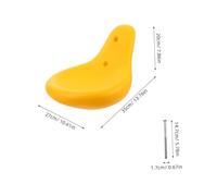 Beaupretty Coussin de Siège Plastique pour Équipement de Jeux Extérieur à Eau Confortable et Remplacement Facile pour Balançoire Aire de Jeux Jaune