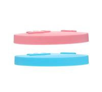 Beaupretty Couvercles en Silicone Réutilisables pour Boîtes de Conserve Alimentaires pour Animaux, Lot de 2 Pièces, Faciles à Ouvrir et Hermétiques pour Nourriture pour Chats et Chiens