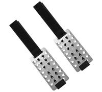 Beaupretty Crampons à Glace d'escalade 26 Dents en Acier Inoxydable Pliables Antidérapants pour Chaussures de Jogging et Déneigement, Protège-Semelles Noir