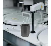 Beaupretty Creuset Argile Graphite pour Fusion Métal Résistant Haute Température et Corrosion Pot de Fusion Portable pour Or Argent Cuivre Fer Aluminium Moulage Bijouterie et Laboratoire