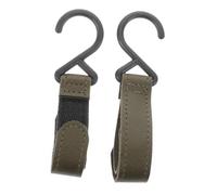 Beaupretty Crochets De Sangle Pour Poussette Bébé, 2 Pièces, Adaptateurs Légers Et Portables, Accessoires Solide En Plastique Résistant, Utilisables En Voyage Et Sorties En Plein Air