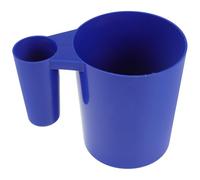 Beaupretty Cuillère de Nettoyage pour Piscine en Plastique Bleu Poignée Ergonomique, Outil Pratique pour Enlever Les Débris et Faciliter L'entretien des Piscines