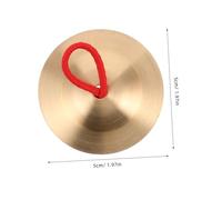 Beaupretty Cymbales Miniatures Cuivre pour Garçon Fille Instrument de Percussion Facile à Utiliser Accessoires de Danse et Éducation Musicale pour Fêtes et Activités Éducatives