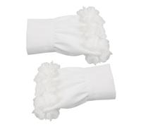 Beaupretty Décoration De Manchette Fausse Costume Mousseline Accessoire De Remplacement Pour Manchette Style Floral