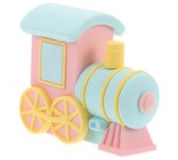 Beaupretty Décoration Gâteau Train Macaron Souple Mini Garçon Fille Topper Anniversaire Garçon Accessoire Fête Créatif et Sûr