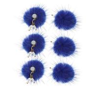 Beaupretty Décorations Élégantes Pour 6 Boules De Poils Magnétiques Pendentif Faciles À Appliquer