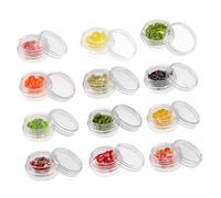 Beaupretty Décorations Nail Art à Paillettes 12 Pièces, Tranches de Fruits en Pâte Polymère, Légères et Écologiques, Accessoires DIY Manucure Artistique pour Ongles, Coffret Créatif Beauté