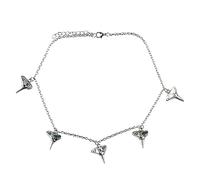 Beaupretty Dent de Requin pour Hommes Hip Hop Style Punk Accessoire de Plage de Mode Durable