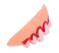 Beaupretty Dentier Farceur Halloween Petit Blanc, Fausses Dents en Plastique pour Cosplay et Déguisement, Accessoire Costume Fête Effrayant, Décor Jeu D’Imitation, Amusant pour Soirée Thème