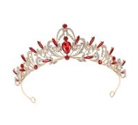 Beaupretty Diadème de Mariée Rhinestones Couronne pour Accessoires de Cheveux Tiara Fille Premium pour Événements et Célébrations