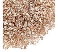 Beaupretty Éclats de Verre Concassé Irrégulier pour Nail Art, 450 G Sachet, Couleur Dorée, Accessoires Décoratifs Polyvalents pour Création D’ongles et Projets Diy, Fournitures