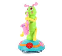 Beaupretty Éducatif Musical Plastique pour Garçon Fille Électronique Danseur sans Pile Motif de Chenille Colorée pour Garçon Fille de Ans et Plus Couleur Aléatoire Couleur Aléatoire