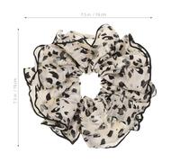 Beaupretty Élastique Pour Cheveux Imprimé Léopard Accessoire Pour Femmes Grand Élastique En Tissu Pour Cheveux
