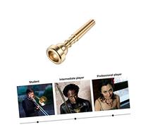 Beaupretty Embouchure Trompette Cuivre Accessoire Instrument pour Étudiants et et Compact Cadeau pour Trompettistes
