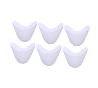 Beaupretty Embouts Orteils en Gel Sebs Blanc 3 Paires, Protège-orteils Doux et Anti- pour Pointe, pour Ballerines et Chaussures Talons Hauts