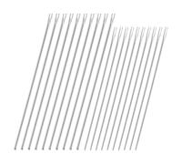 Beaupretty Ensemble de 20 Aiguilles à Coudre pour Poupées Acier Inoxydable 10 Aiguilles 0.6 Mm Outils de Rootage pour Cheveux de Poupée Kit DIY pour Création Artisanale Accessoires