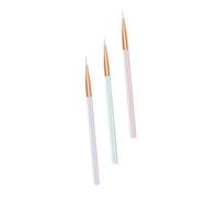 Beaupretty Ensemble De 3 Stylos Pour Nail Art Outils De Dessin Pour Manucure Stylo Pour Peinture Sur Usage Personnel Format Compact