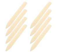 Beaupretty Ensemble de 8 Plioirs en Plastique Blanc pour Pliage et Montage, Outils de Reliure et Façonnage Cuir, pour Origami et Travaux Manuels de Scrapbooking