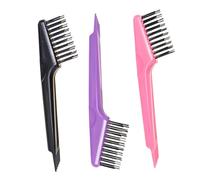 Beaupretty Ensemble De Brosses À Cheveux Démêlantes Nettoyantes Râteaux De Nettoyage Brosses Anti-peluches 3 Pièces Pour Usage Domestique Et En Salon