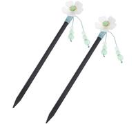 Beaupretty Épingle À Cheveux De Style Chinois Ancien 2 Pièces Fourchette À Cheveux À Pompon Pour Un Demi-coiffage Élégant Et Doux