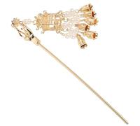 Beaupretty Épingle Cheveux Chinoise Perlée avec Pompon Long Baguette Décorative pour Chignons Accessoire Hanfu Élégant et Durable