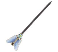 Beaupretty Épingle Cheveux Chinoise Traditionnelle Fleur Bois Bâton Vintage Fait Main Accessoire Chignon pour Femmes et Filles Style Hanfu Élégant