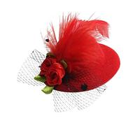 Beaupretty Épingles à Cheveux Homburg Lot de 12 Accessoires pour Cheveux de Mariée Design Floral Plumage Coiffure Mariage Fiançailles