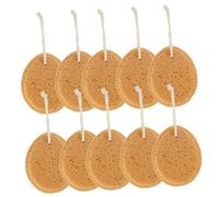 Beaupretty Éponge De Bain Exfoliante Nid D'abeille 10 Pièces Taille Moyenne Anti-bactérienne Usage Adulte Et Garçon Et Filles Pour Bain Et Massage