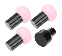Beaupretty Éponge De Maquillage à Tête De Champignon Avec Manche Lot De 3 Couleur Aléatoire Applicateur Visage Outil De Beauté Humide Et Sec Fond De Teint Et L'anti-