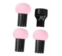 Beaupretty Éponge De Maquillage Avec Manche Lot De 3 Éponge à Tête De Champignon Humide Et Sèche Outil Beauté Couleur Aléatoire Applicateur Fond De Teint Et L'anti-