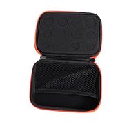 Beaupretty Étui de Protection pour Huiles Essentielles 12 Emplacements 5ml-15ml Coque Rigide Eva Orange Portable pour Voyages Aromathérapie Rangement Sécurisé