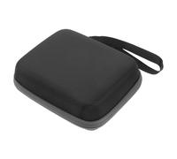 Beaupretty Étui de Rangement pour Médiators de Guitare Portable Nylon Noir Boîte de Stockage Pratique avec Poignée Organisateur Multifonction pour Accessoires Guitare pour Musiciens