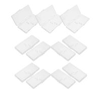 Beaupretty Étui De Voyage pour 12 Brosses Interdentaires Organisateur De Rangement pour Brosses Dentaires Kit De Voyage avec Étui Et Couvercle Transparent