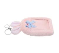 Beaupretty Étui pour Carte Identité Lapin Mignon Porte-Badge Porte-clés Pochette pour Carte Étudiante Porte-photocard Étui pour Badge Identification