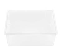 Beaupretty Évier pour de Laboratoire Plastique Épais Résistant Laboratoire Transparent et Usage Scientifique Industriel
