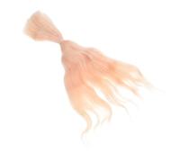 Beaupretty Extensions de Cheveux Synthétiques Dorés Bouclés pour Accessoires de Poupées Fourniture Art pour Créations Diy et Cosplay
