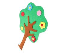 Beaupretty Felt Fall Tree Bulletin Board Set For Realistic Apple Tree Wall Sticker Easy Installation Multiple Classroom Decor And Math Pairing Puzzle