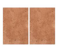 Beaupretty Feuilles de Liège pour Remplacement du Manche de Saxophone Alto et Soprano, Accessoires en Liège Naturel, Surface Écrivable, Facile à Remplacer, Lot de 2 Pièces