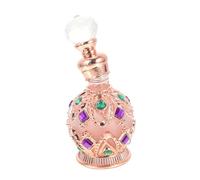 Beaupretty Flacons Huiles Essentielles Verre Distributeur de Parfum Vintage Coffret Cadeau pour Liquides Réutilisable et Compact