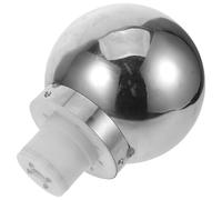 Beaupretty Flagpole Ball Top Stainless Steel Rotating Sphere Finial Lightweight Outdoor Events Ceremonial Accessory