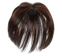 Beaupretty Frange à Clipser Cheveux Naturels Profond 15 Cm Lisse Femme Invisible Perruque Rechange Usage Quotidien