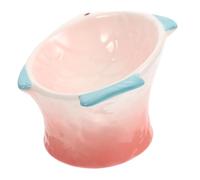 Beaupretty Gamelle de Protection pour Chaton Gamelle pour Maison et Distributeur de Nourriture Original avec Design Ergonomique Facile à Nettoyer Ranger